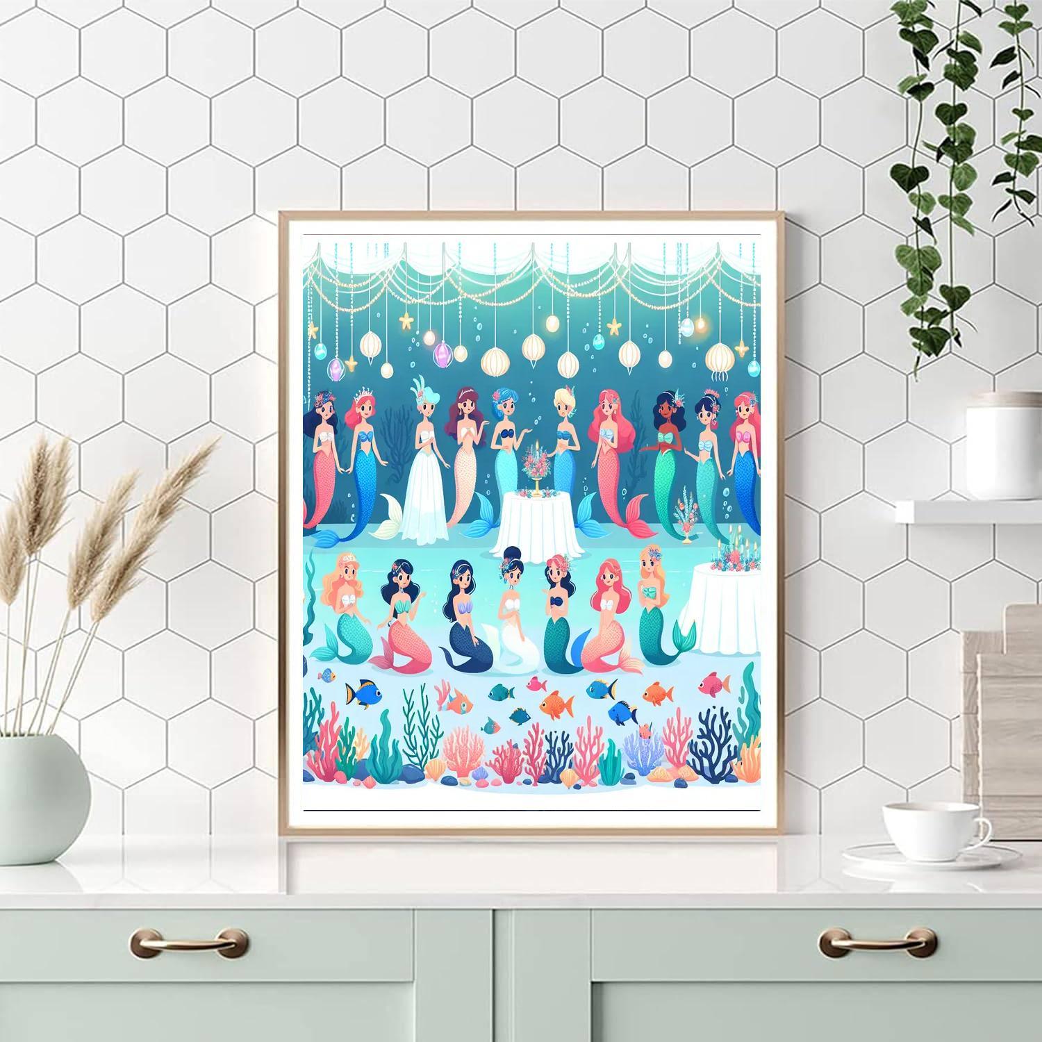 Underwater Kingdom Gala Paint By Numbers