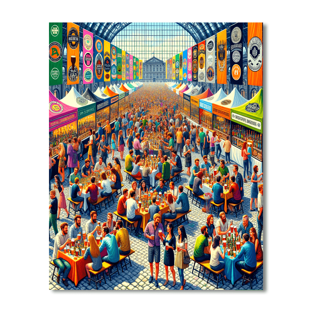 Great American Beer Festival - Usa Painting Number Kit