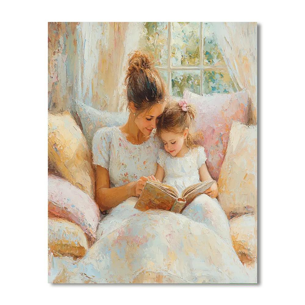 Mom's Cherished Moments Paint By Numbers