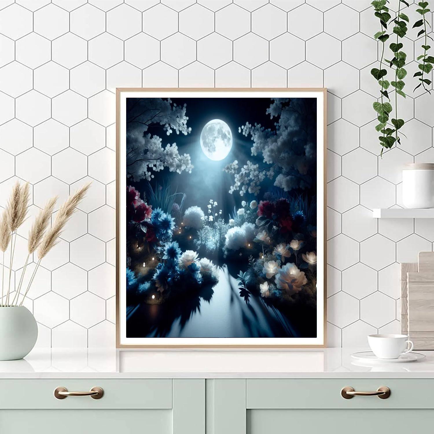 Midnight Garden Mystery Paint By Number