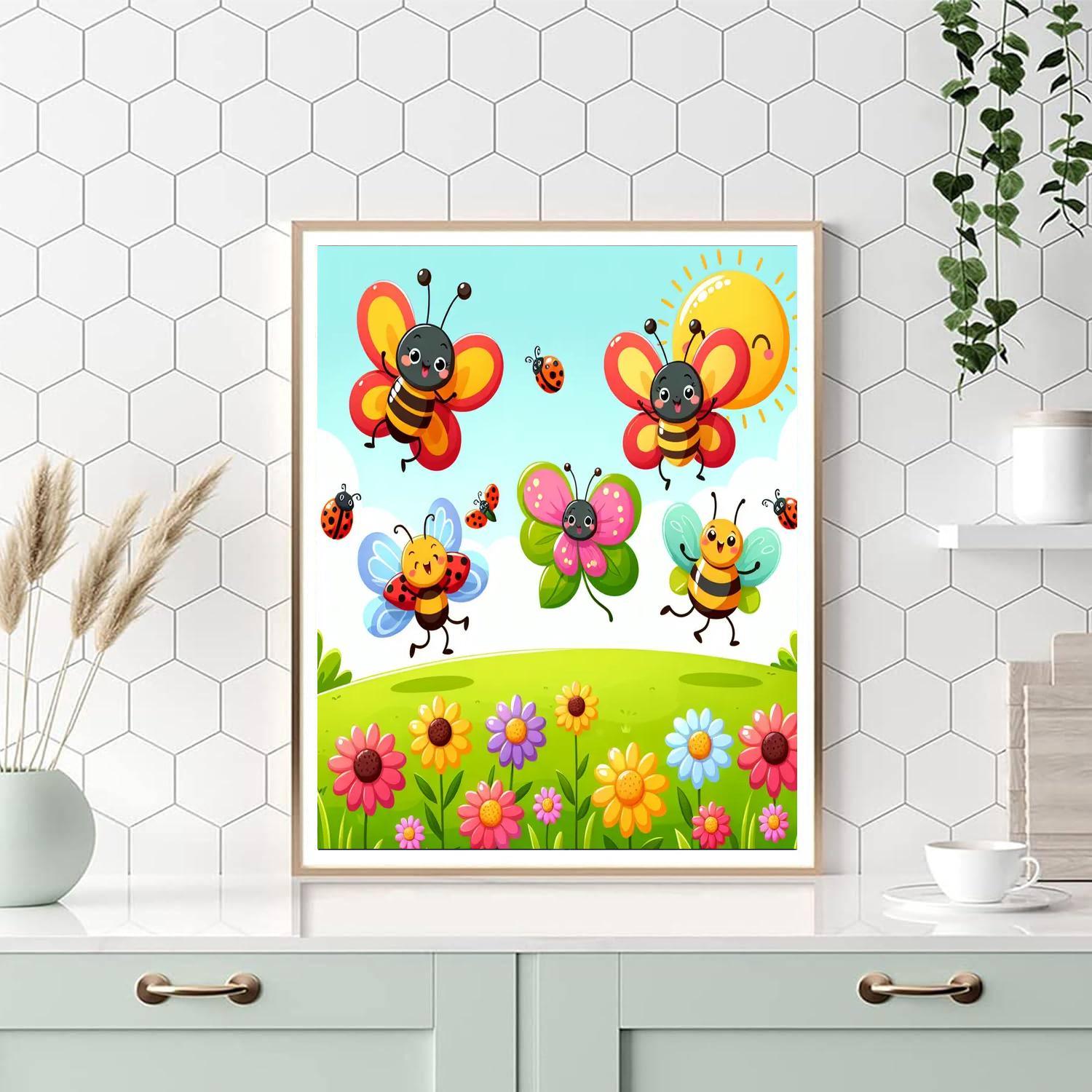 Insect Adventures In The Garden Paint By Color