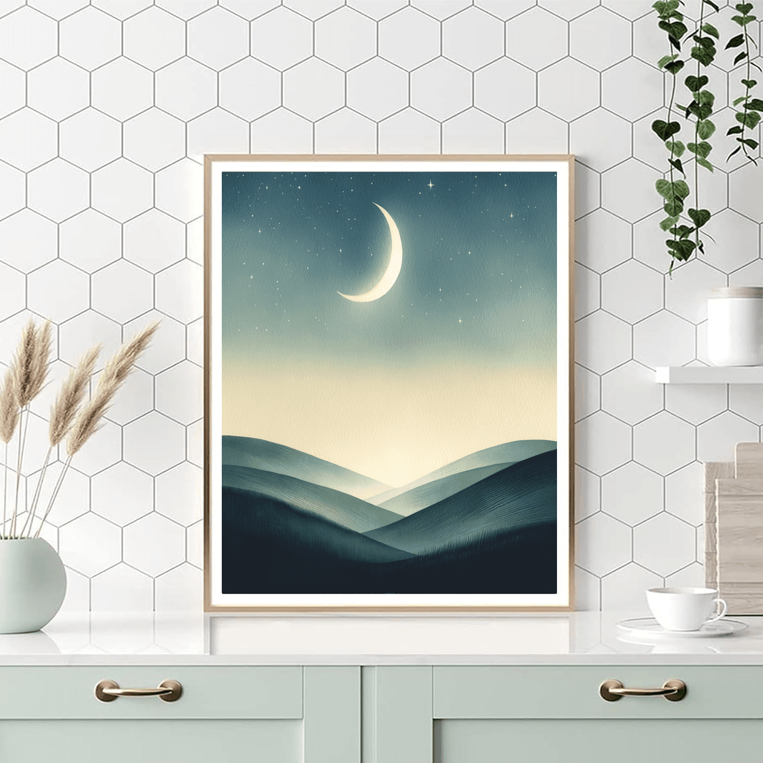 Moonlit Dreamscape Painting Number Kit