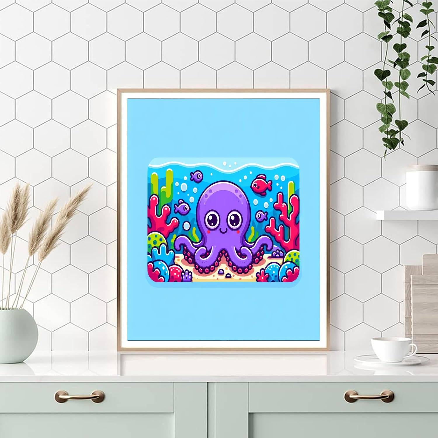 Ocean Adventure Octopus Paint By Numbers