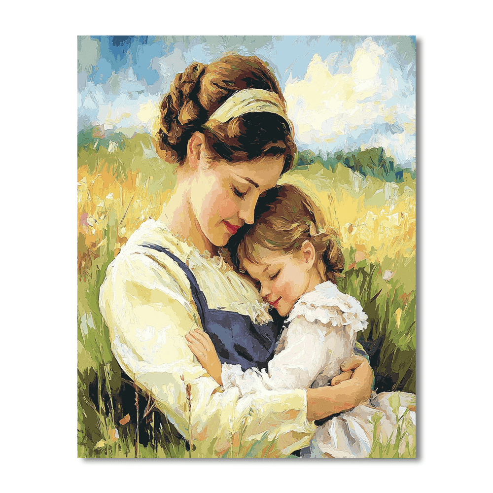 Mary Cassatt Inspired Timeless Memories  Paint By Color