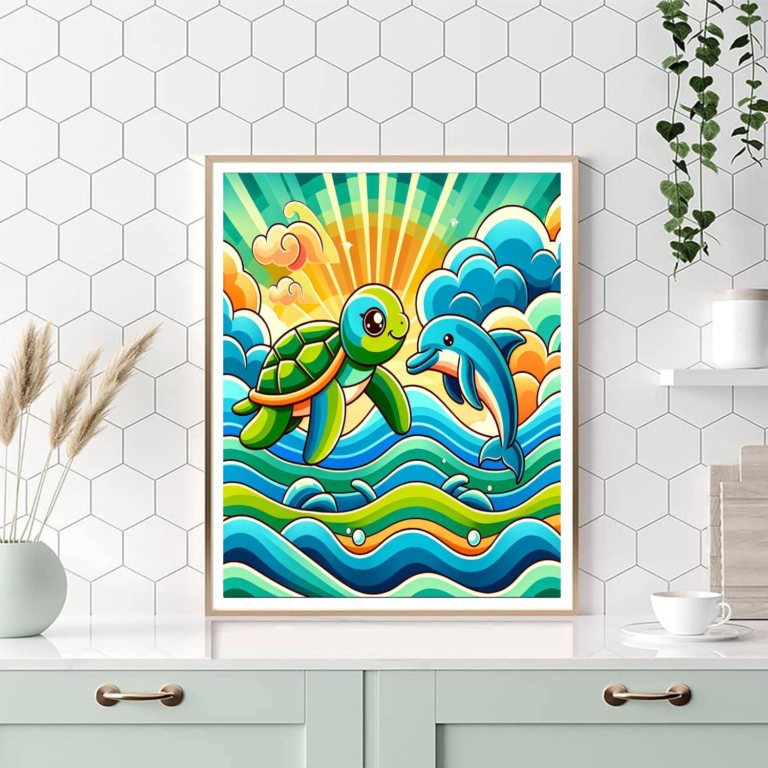 Sailing With Friends Paint By Color