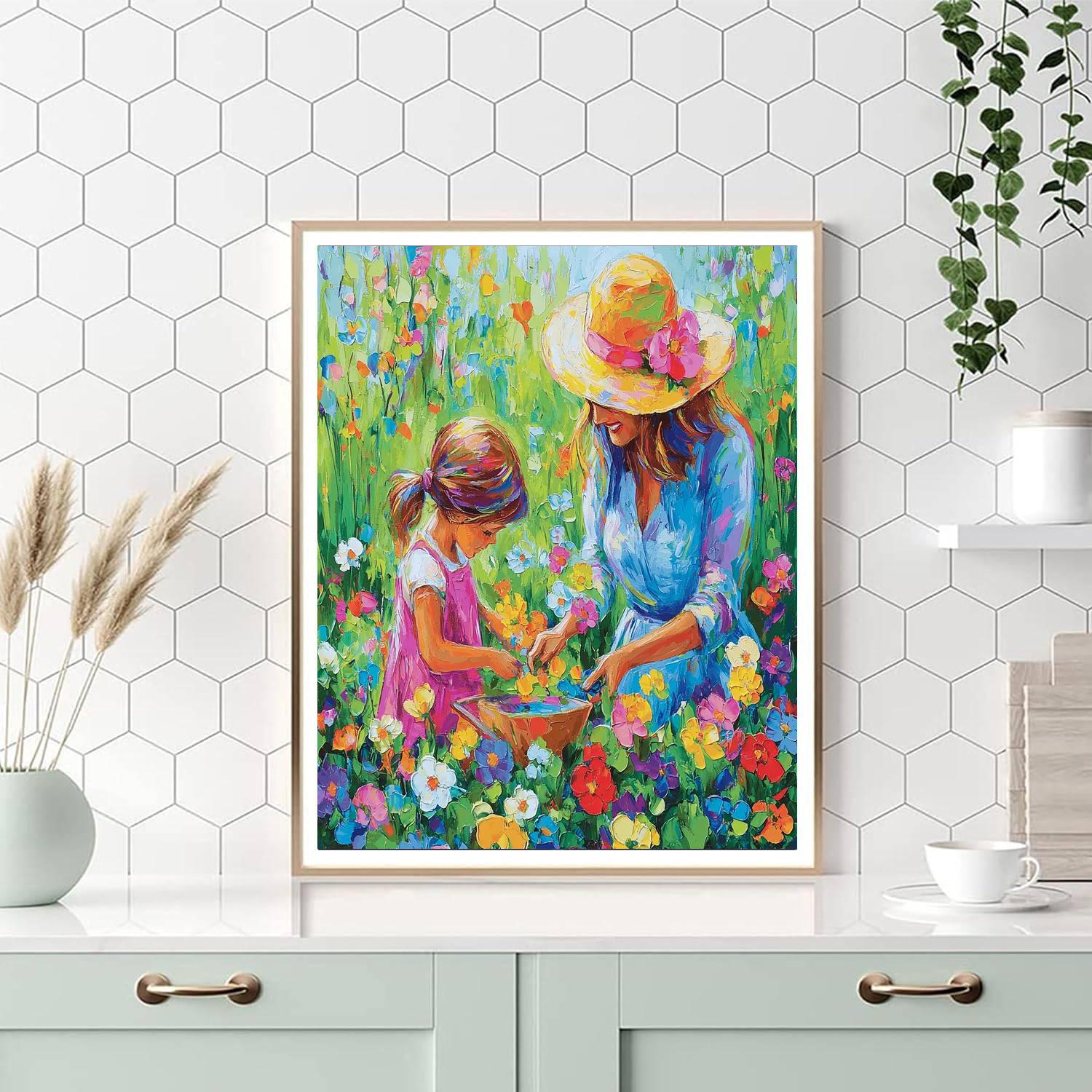 A Garden Of Joy Paint By Numbers