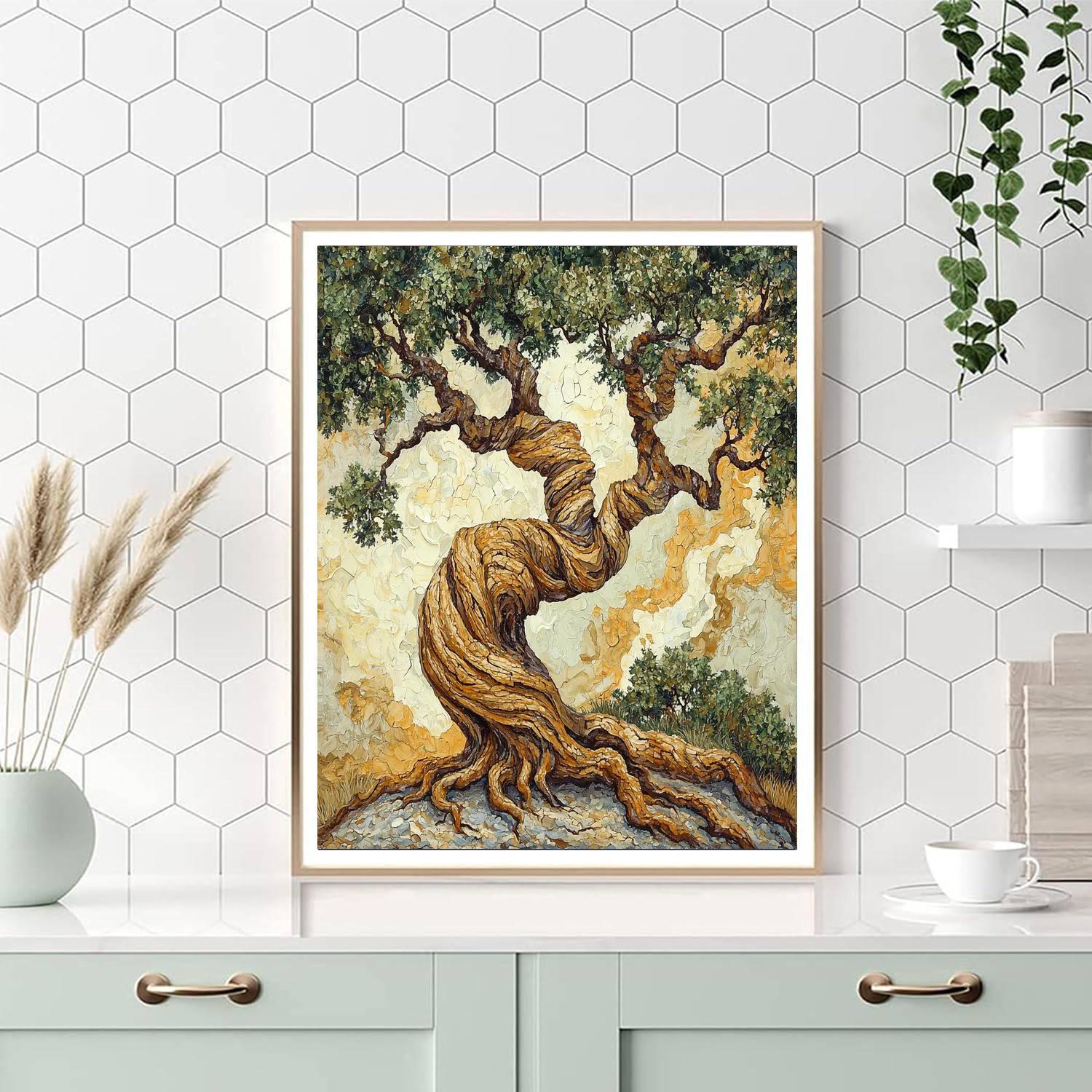 Michelangelo Inspired Majestic Equilibrium  Paint By Numbers