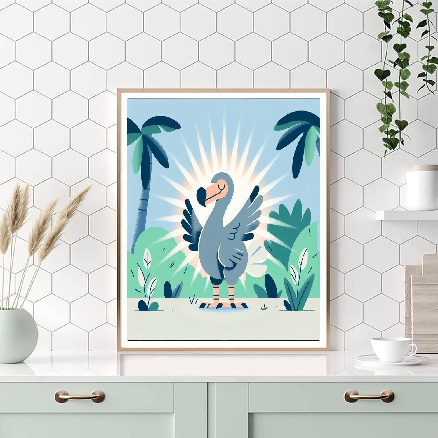 Dazzling Dodo Paint By Number