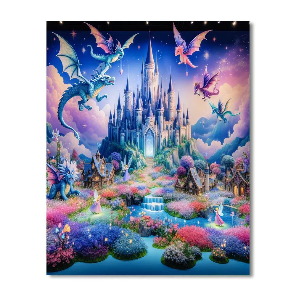Fairytale Adventure Land Paint By Color