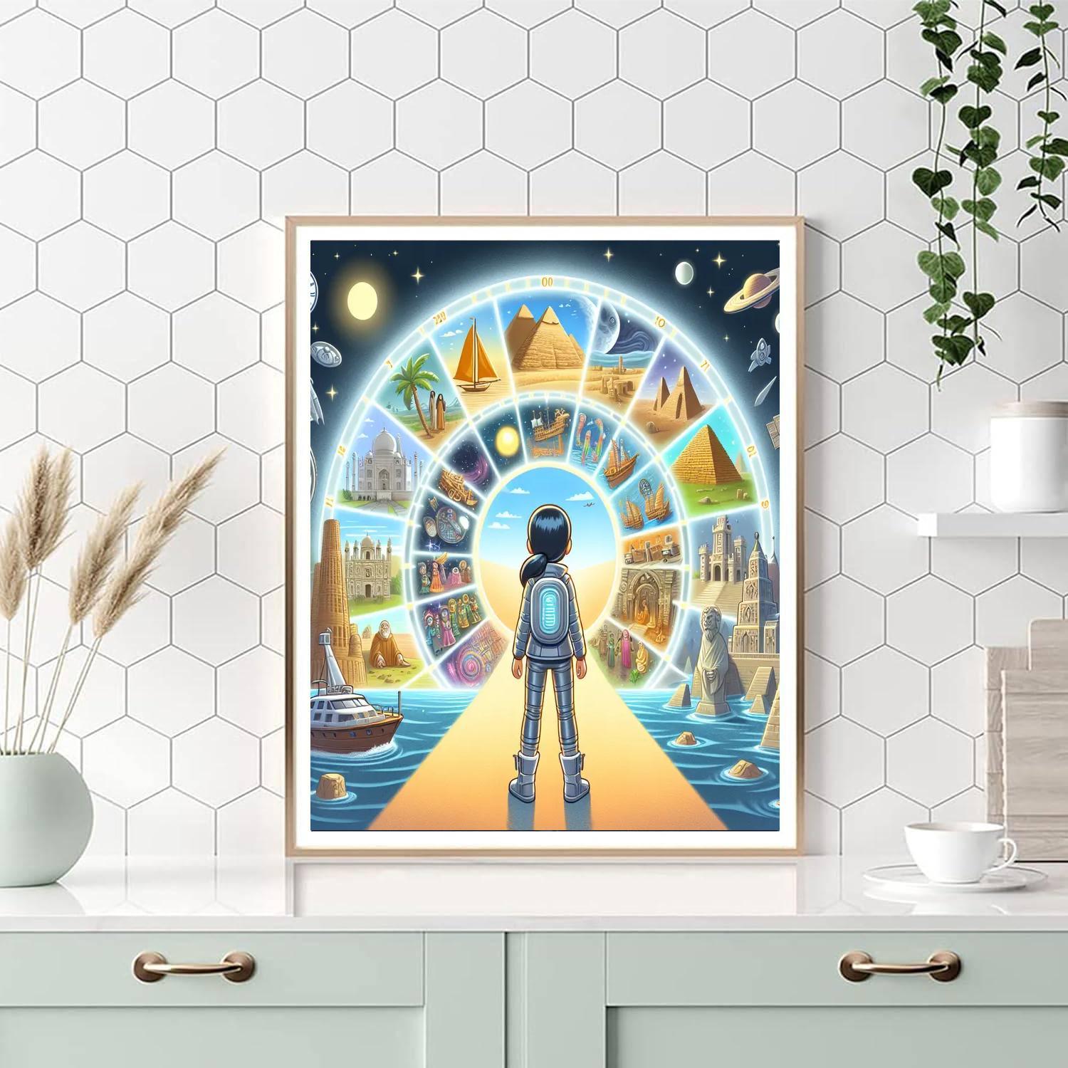 Time Traveler's Quest Paint By Color