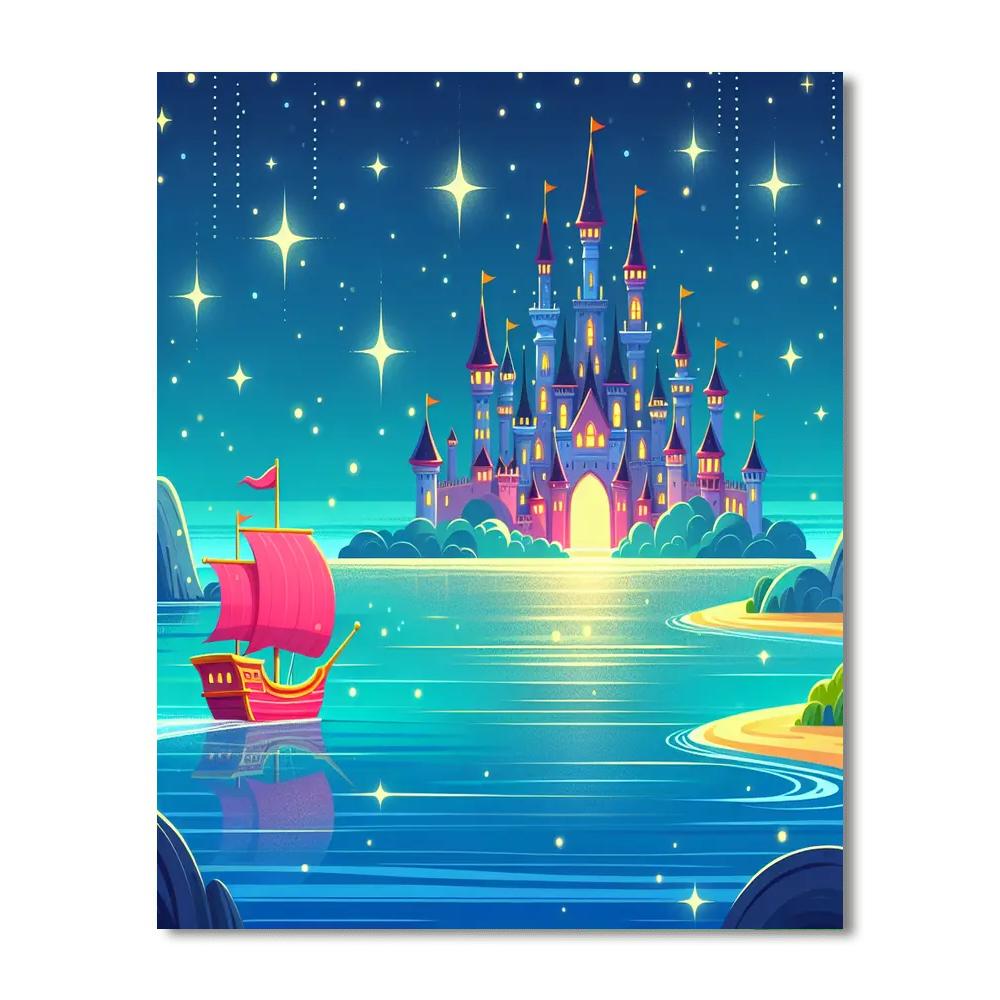 Magical Kingdom Voyage DIY Paint By Numbers