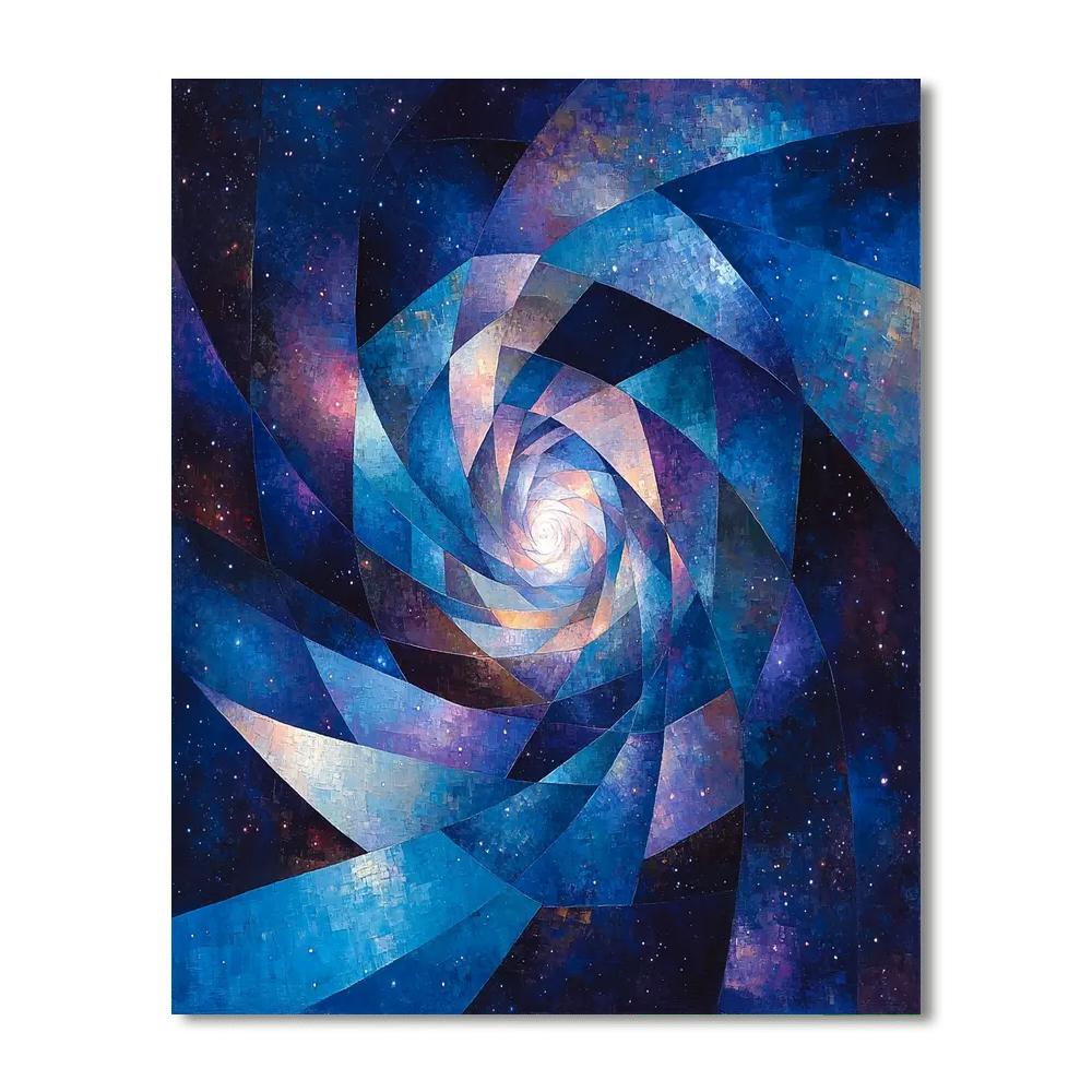 Paul Cézanne Inspired Celestial Color Dreamscape  Paint By Numbers Art