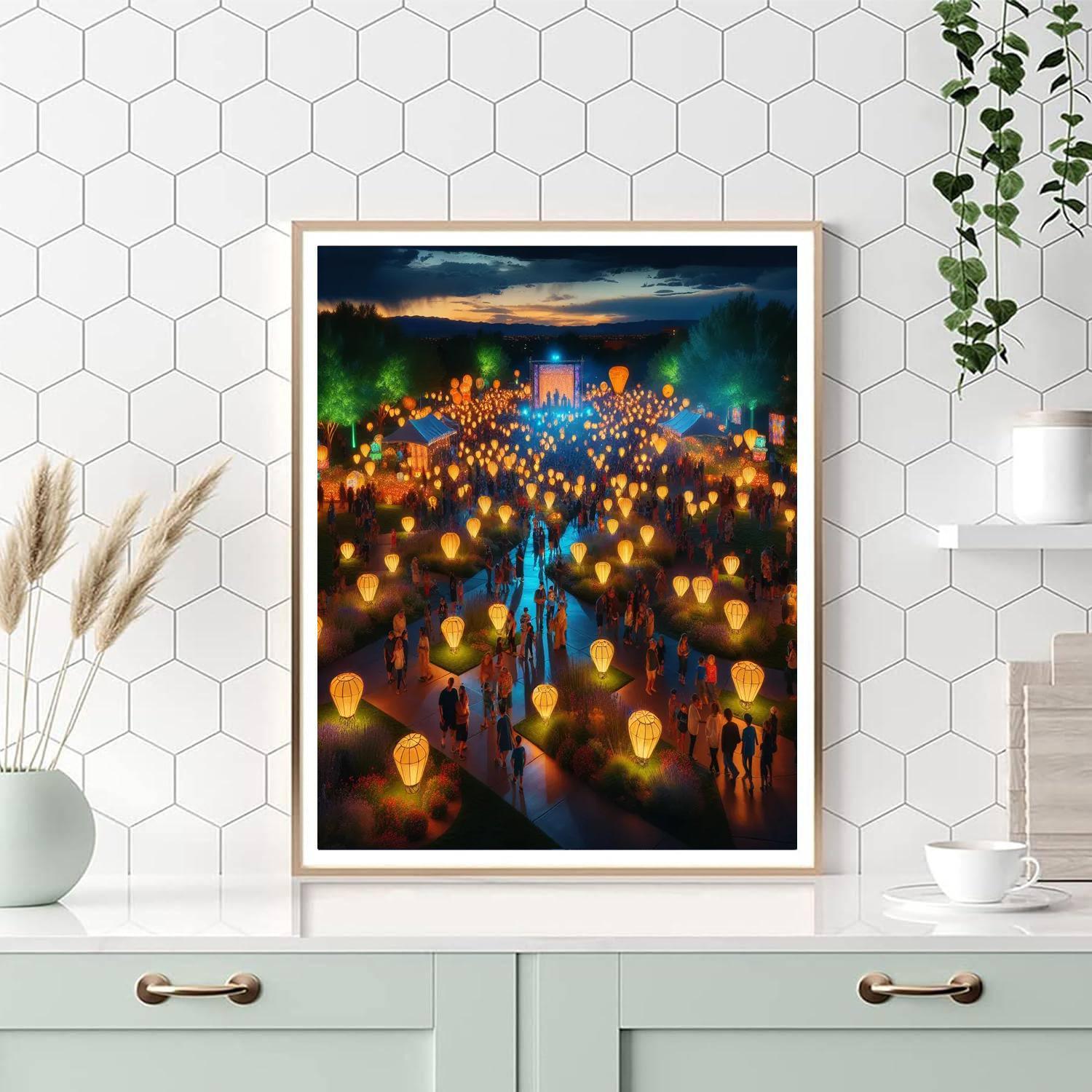 Luminaria - Usa Paint By Number