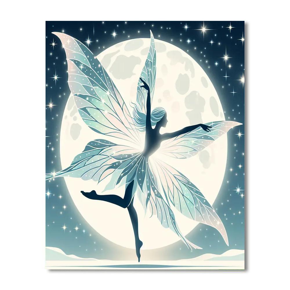 Fairy's Midnight Dance Numbered Painting Kits