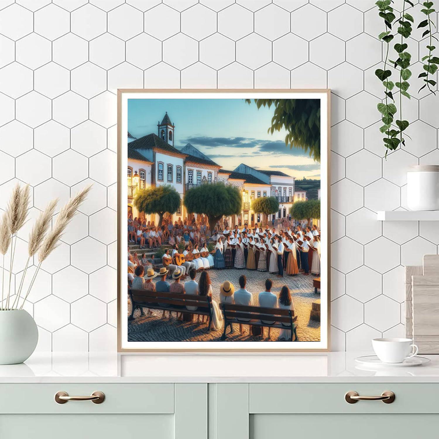 Alentejo Cante Festival - Portugal Painting By Numbers Kit