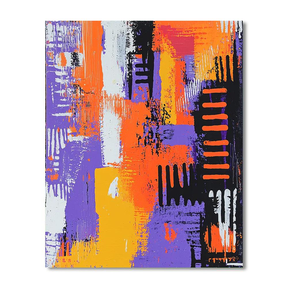 Jean-Michel Basquiat Inspired Serendipitous Connections  Paint By Numbers Kits