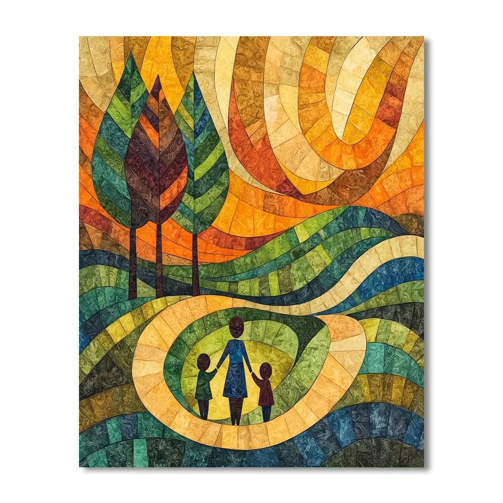 Journey Of Heartbeats Paint By Numbers