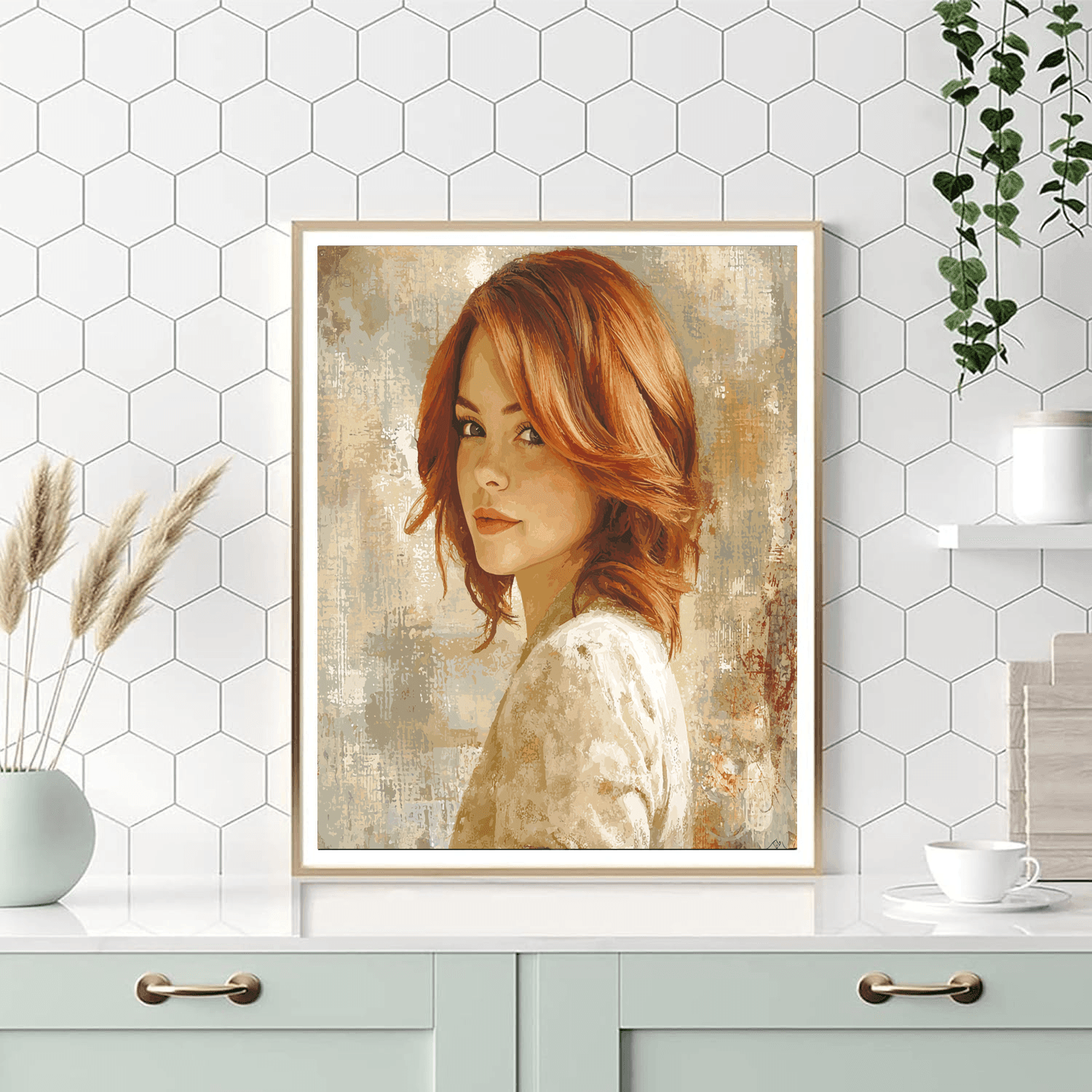 Emma Stone: Dancing Through Life’s Stage With Grace Paint By Numbers