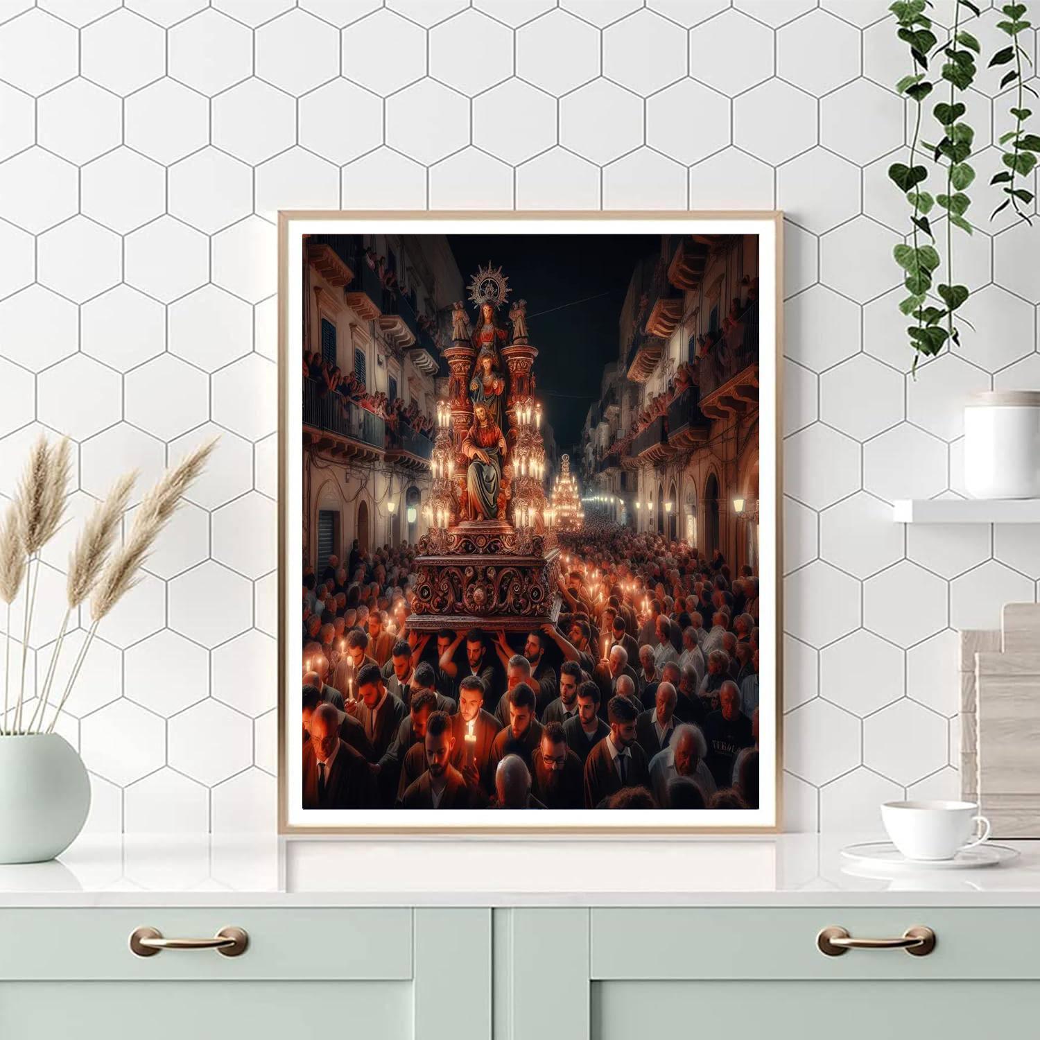 Settimana Santa - Italy Painting By Numbers Kit