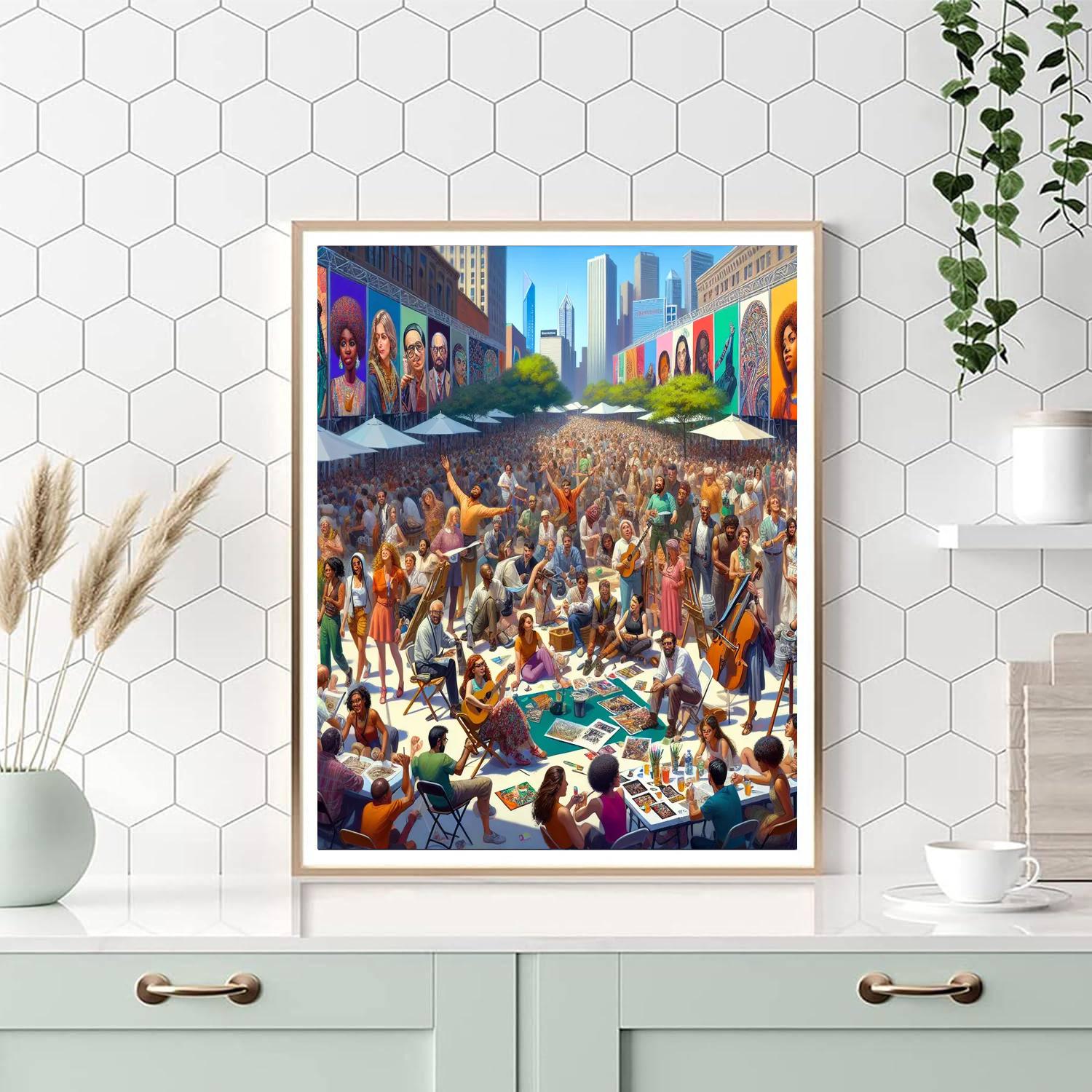 International Festival Of Arts And Ideas Paint By Numbers