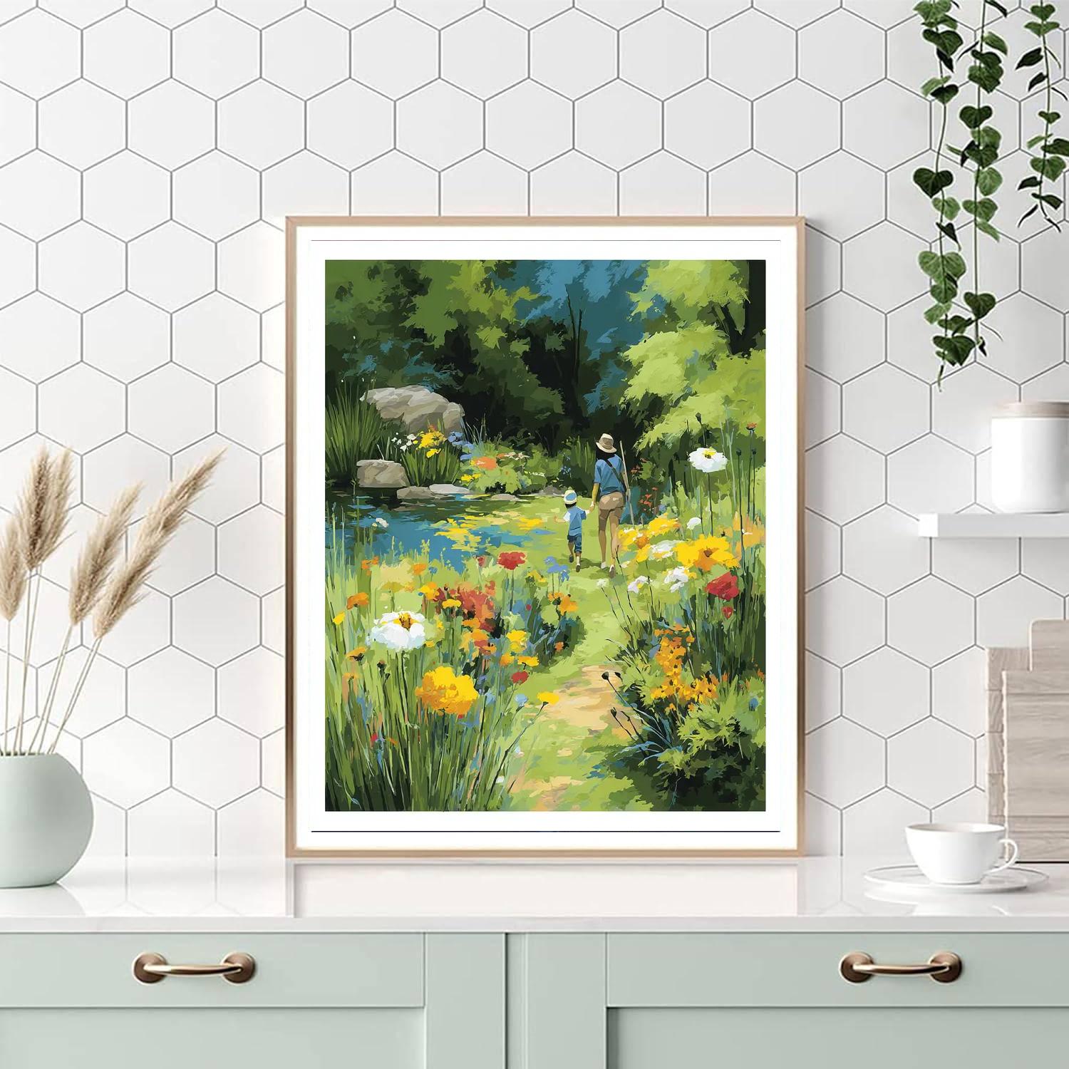 Mom's Secret Garden Paint By Numbers Kits