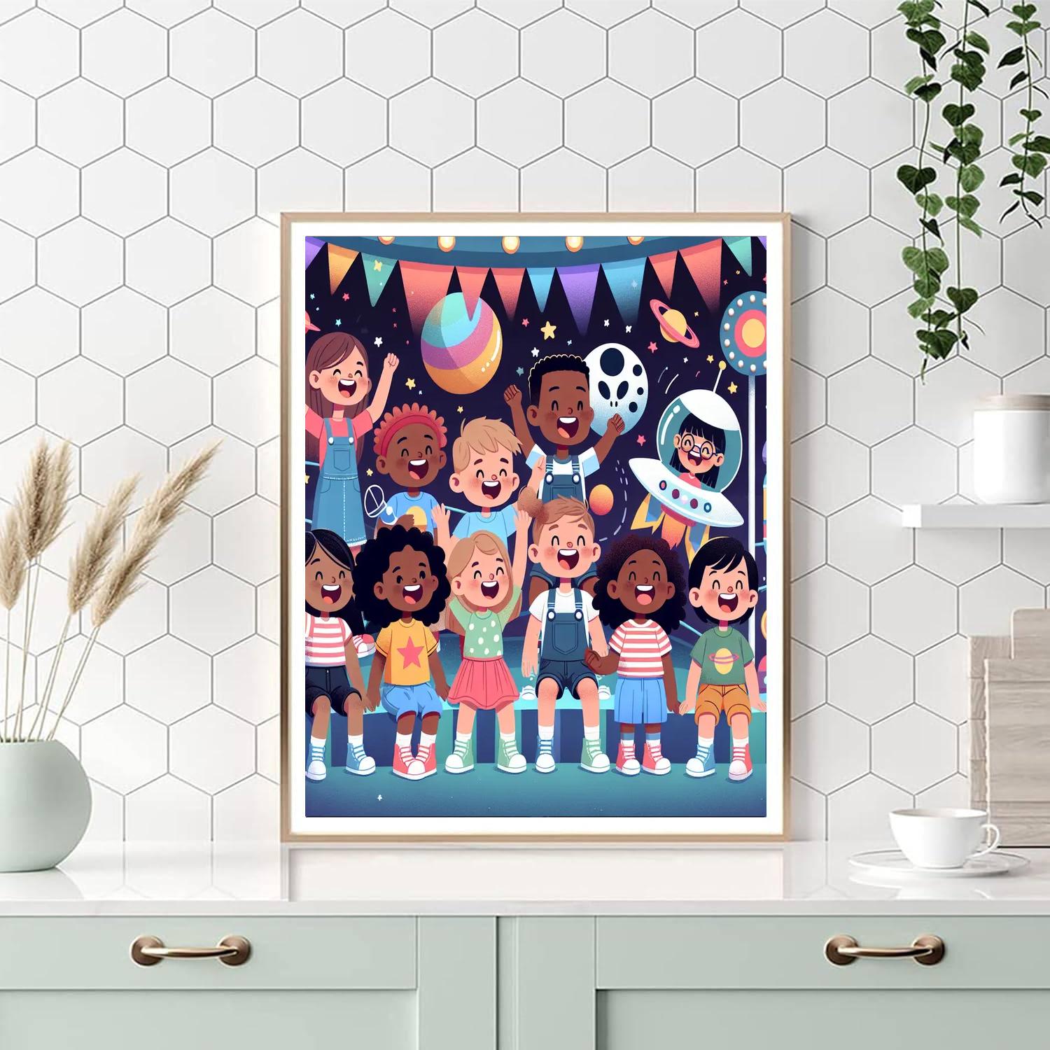 Galaxy Quest Carnival Paint By Color