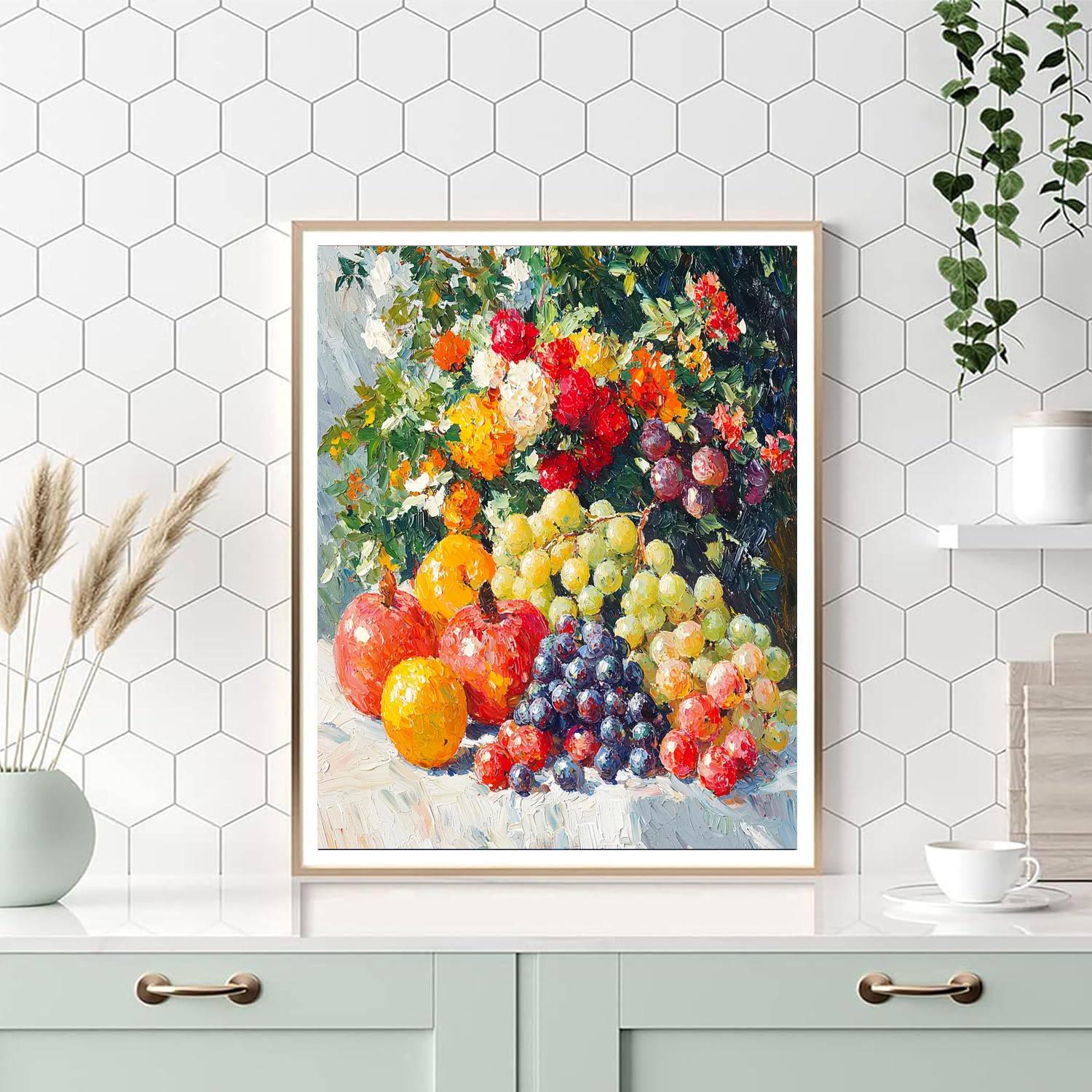 Claude Monet Inspired Sweet Summer Fruits  Paint By Numbers