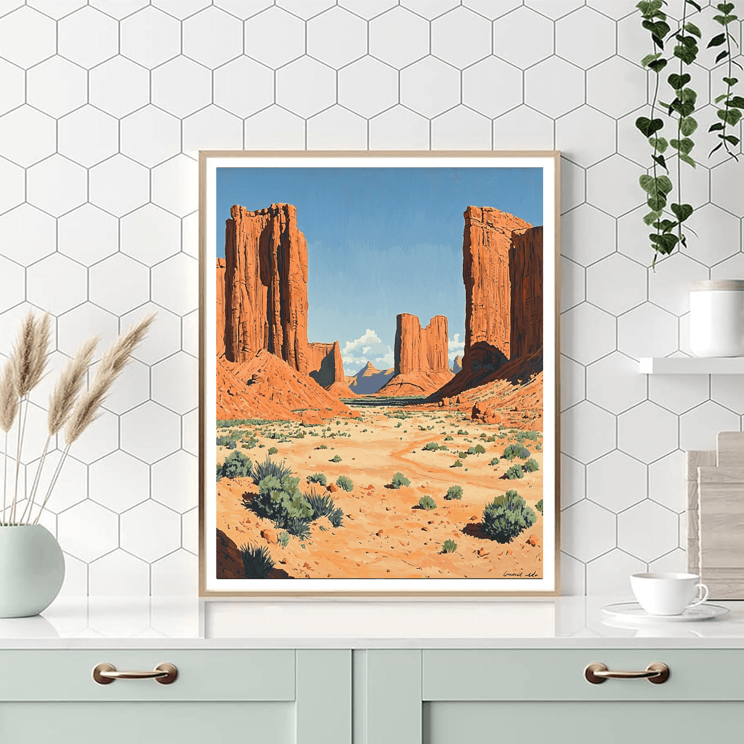 Monument Valley, Utah Painting Number Kit