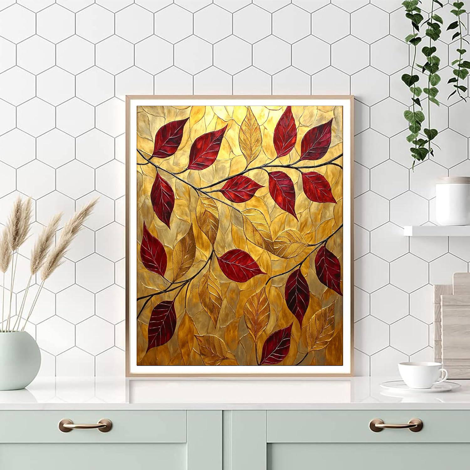 Michelangelo Inspired Vibrant Whispers  DIY Paint By Numbers