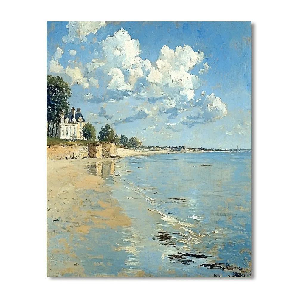 Eugène Boudin Inspired Whispering Tidal Retreat  Painting By Numbers Kit