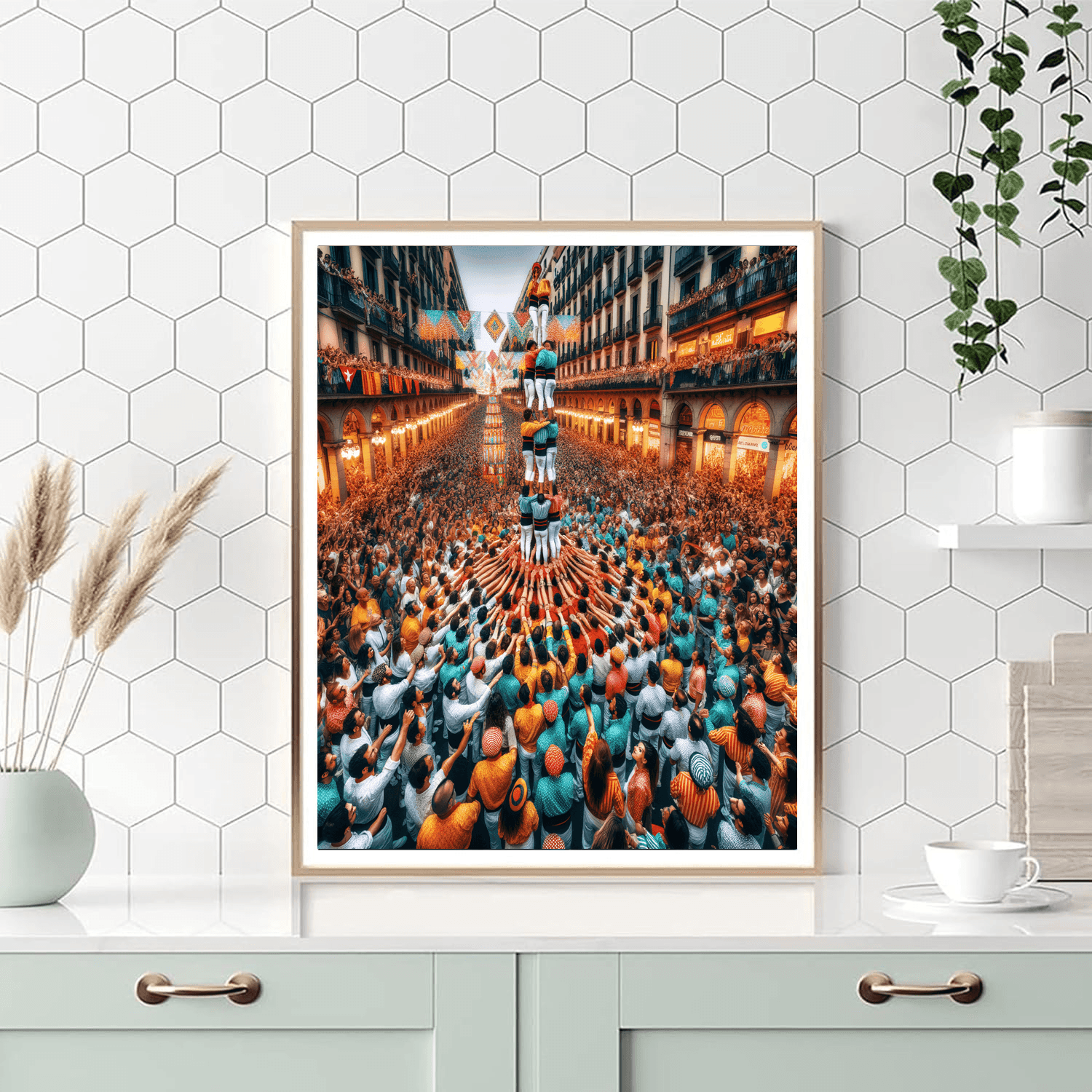 La Merce - Barcelona Painting By Numbers Kit