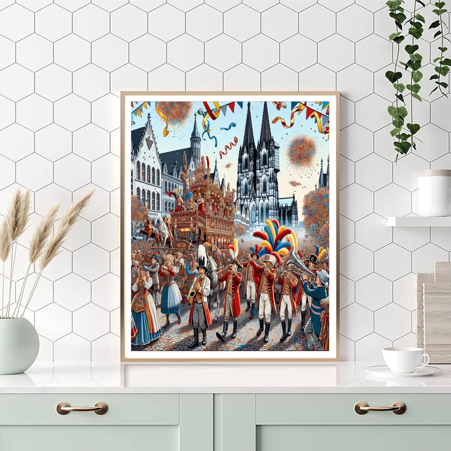 Carnival In Cologne - Germany Paint By Number