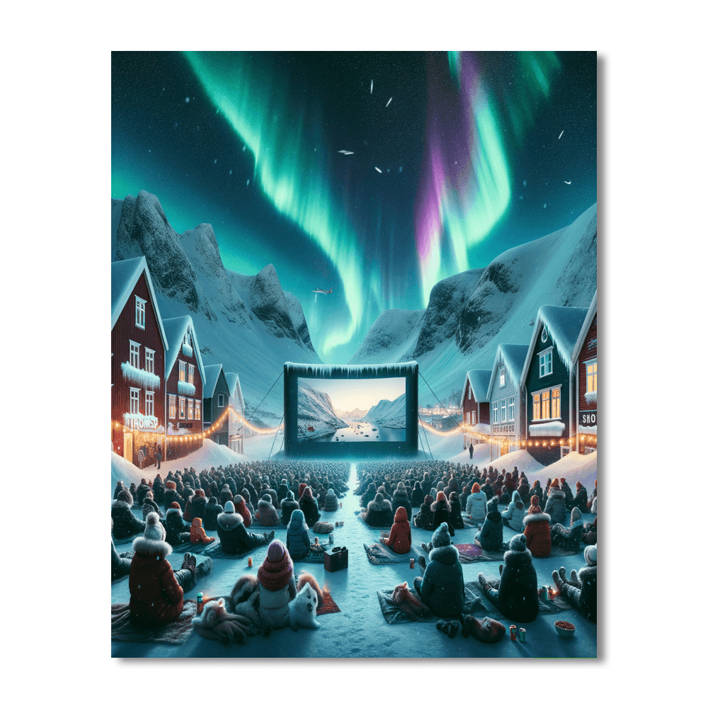 Tromsø International Film Festival - Norway DIY Paint By Numbers