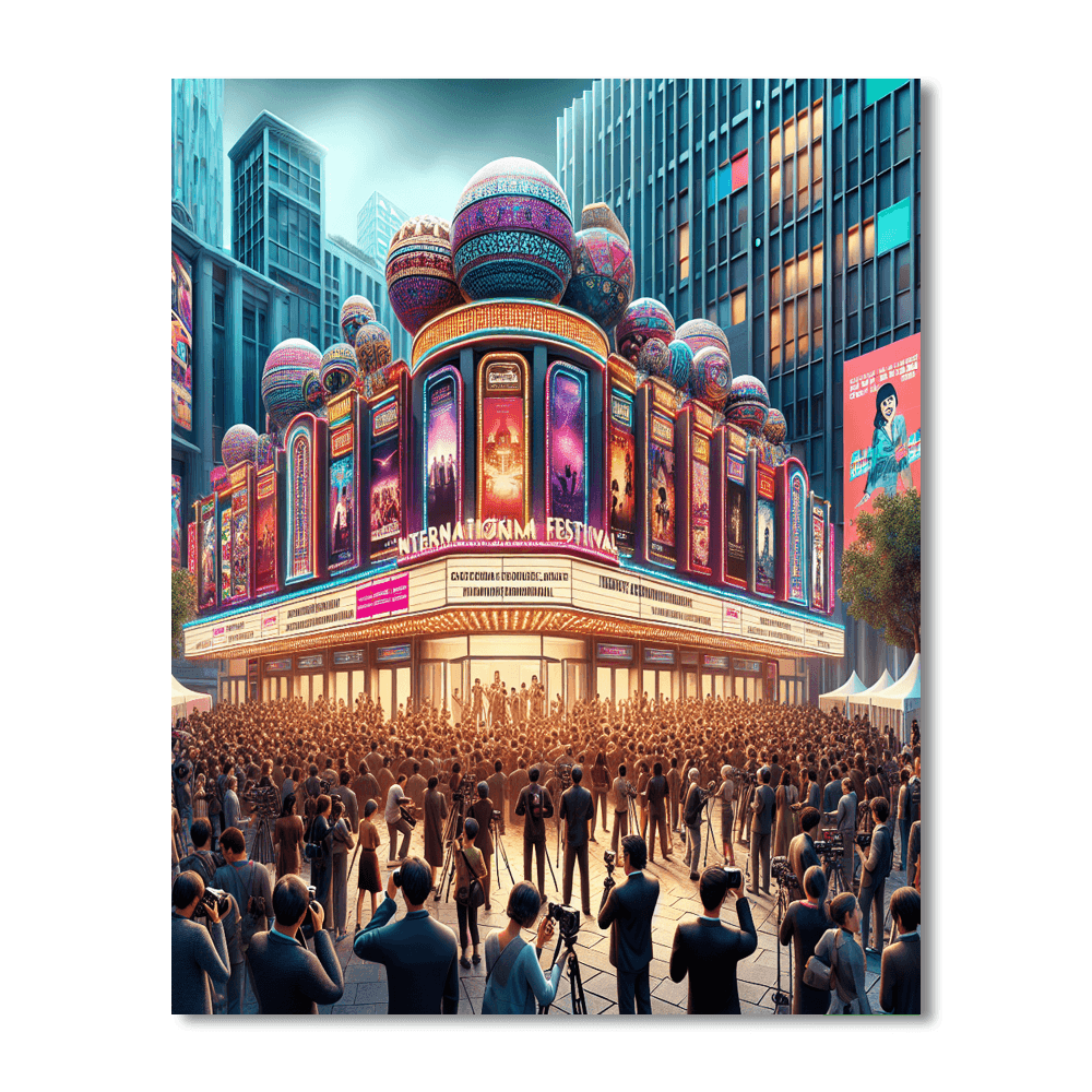 Toronto International Film Festival DIY Paint By Numbers