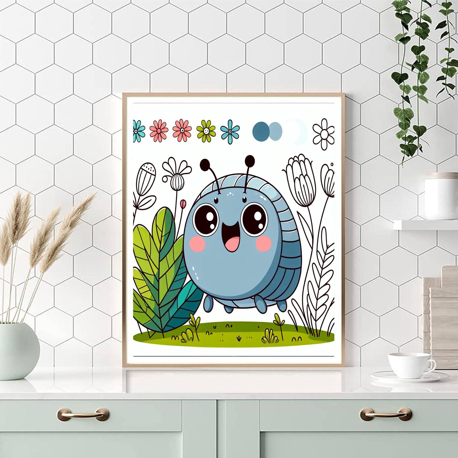 Dizzy Doodlebug Paint By Color