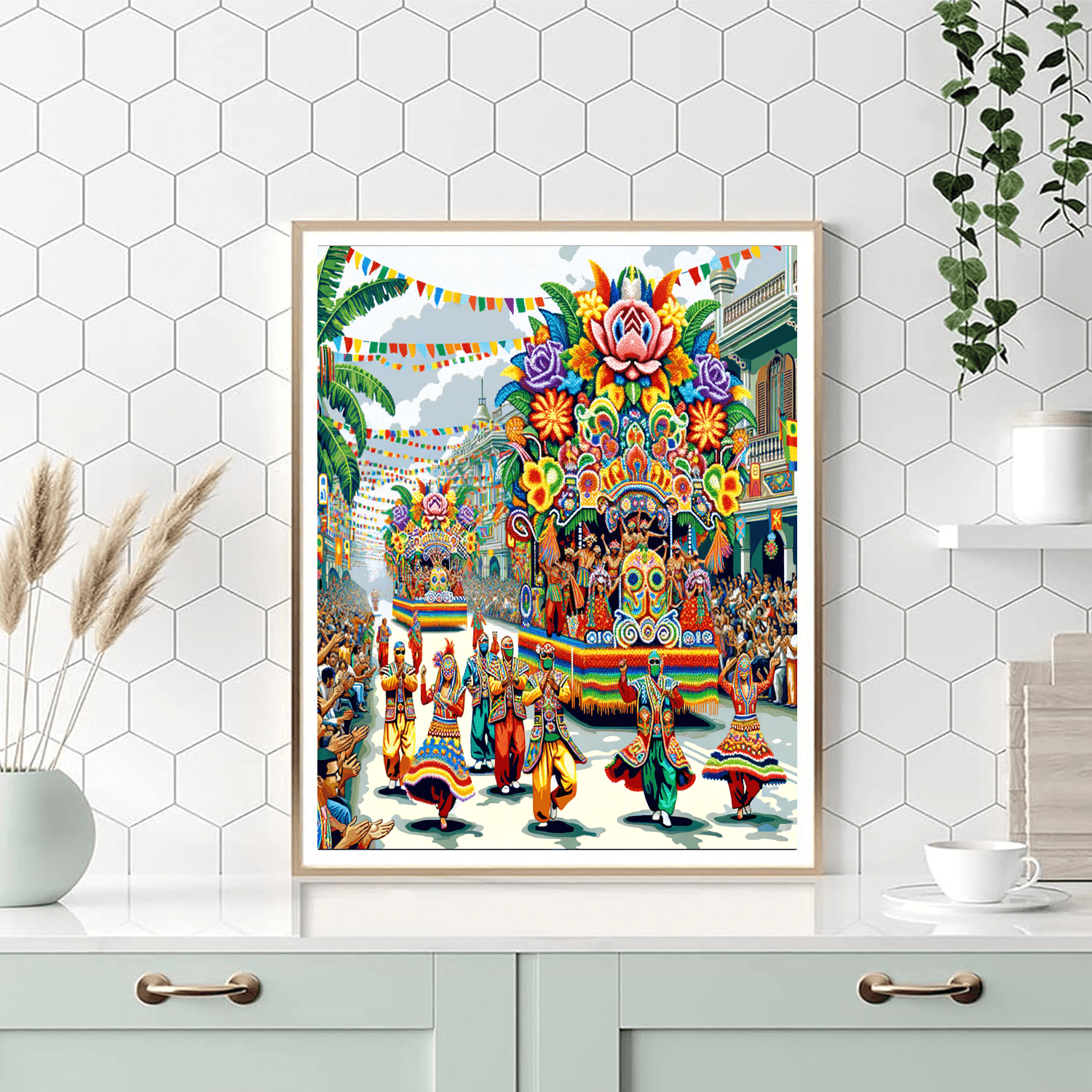 Carnaval De Barranquilla - Barranquilla, Colombia Paint By Number