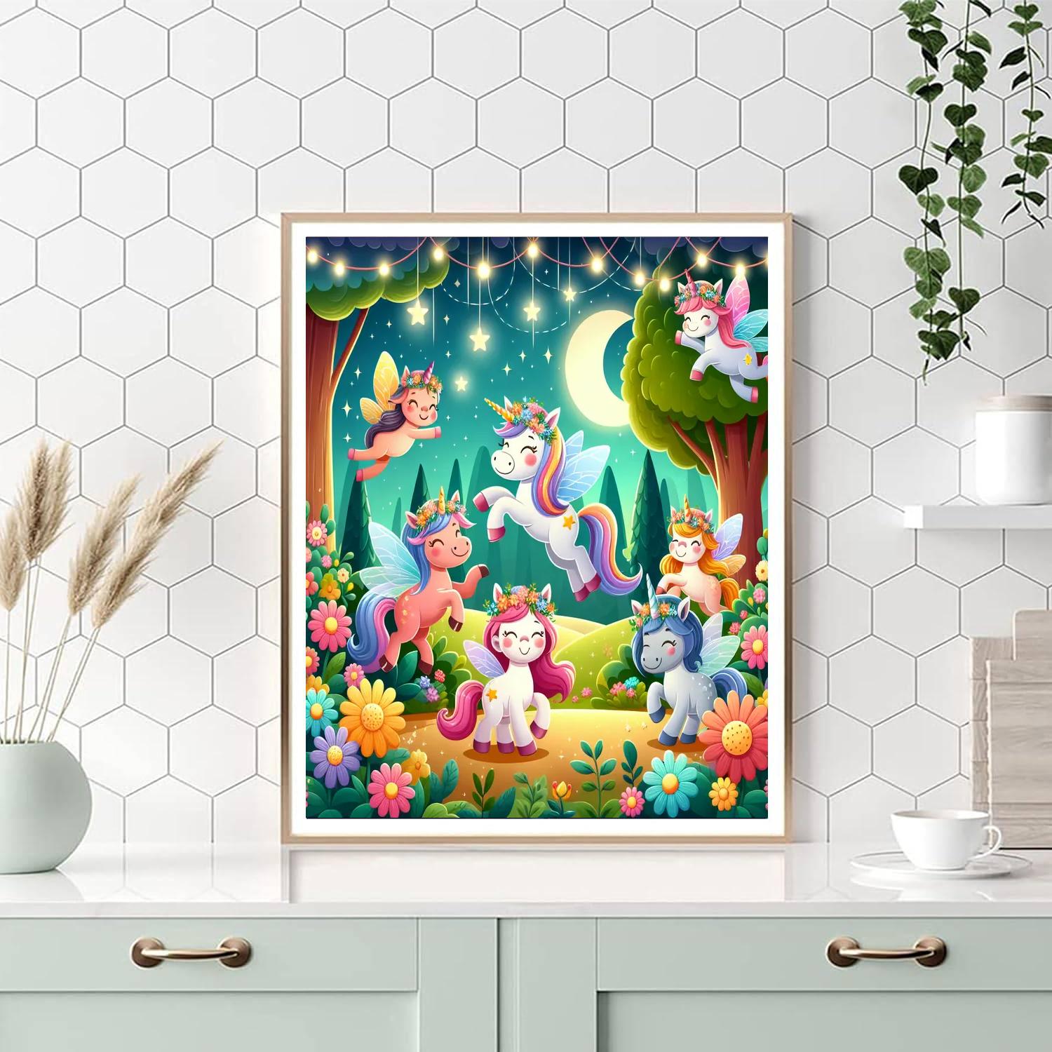 Magical Adventures Painting Number Kit