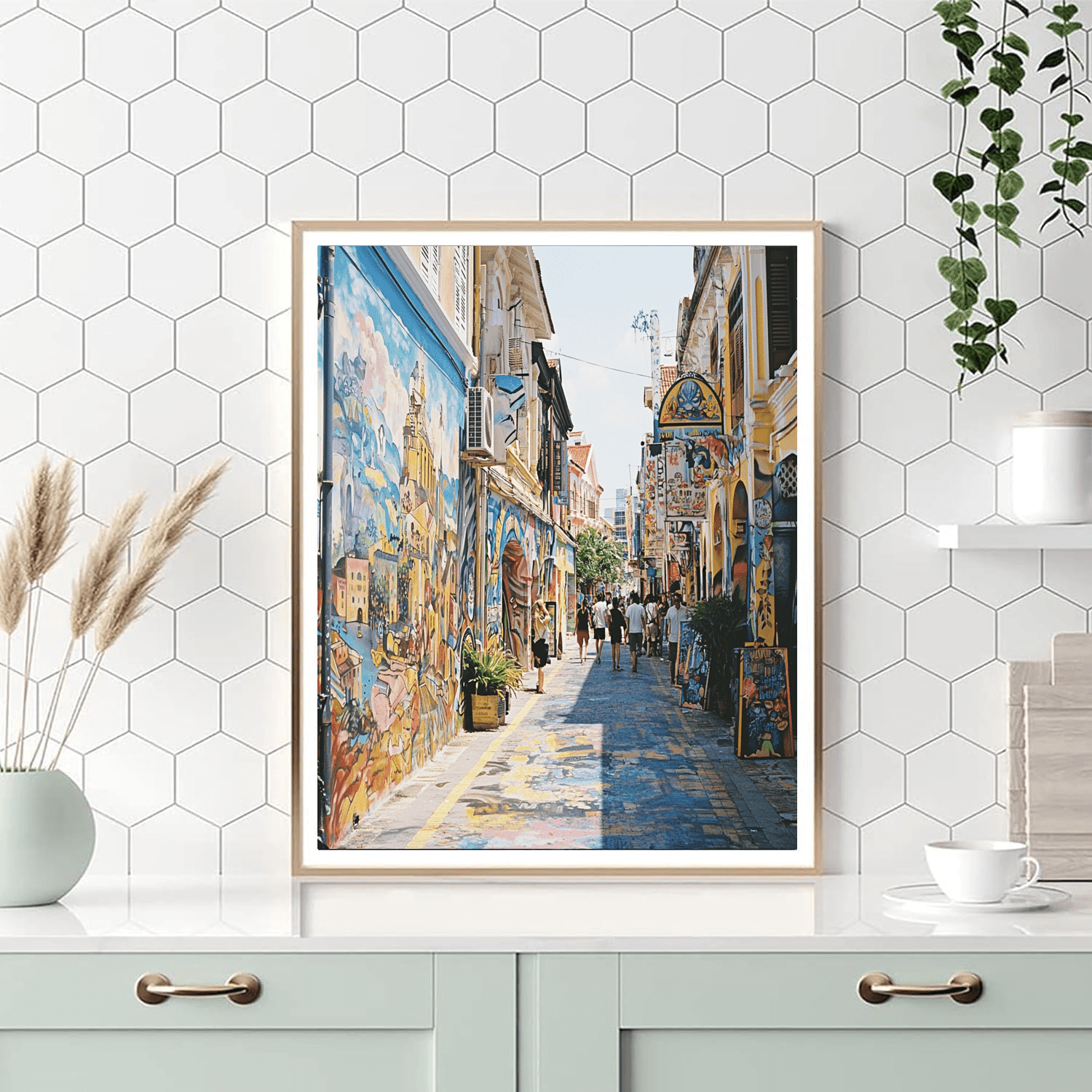 Penang Street Art - George Town Paint By Numbers Kits