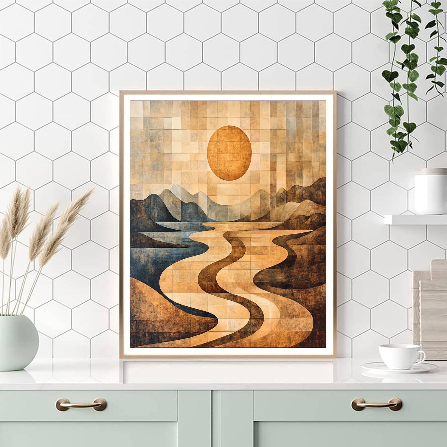 Nandalal Bose Inspired Mythical Essence  Painting Number Kit