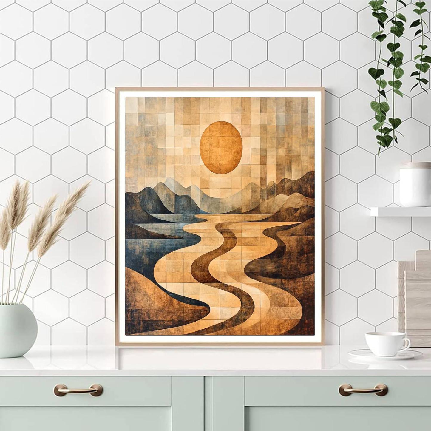 Nandalal Bose Inspired Mythical Essence  Painting Number Kit