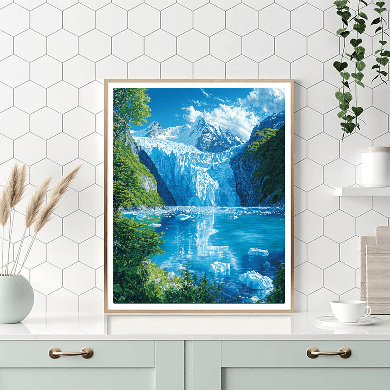 Perito Moreno Glacier Paint By Numbers