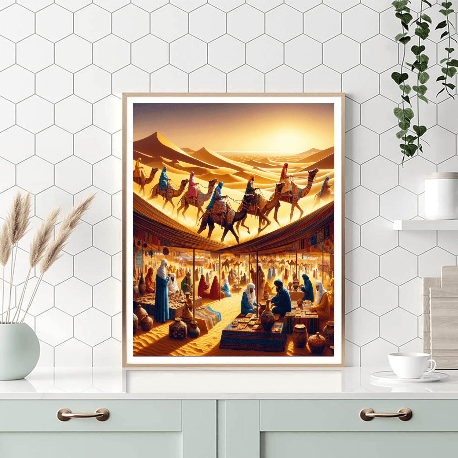 International Festival Of The Sahara - Tunisia Number Painting