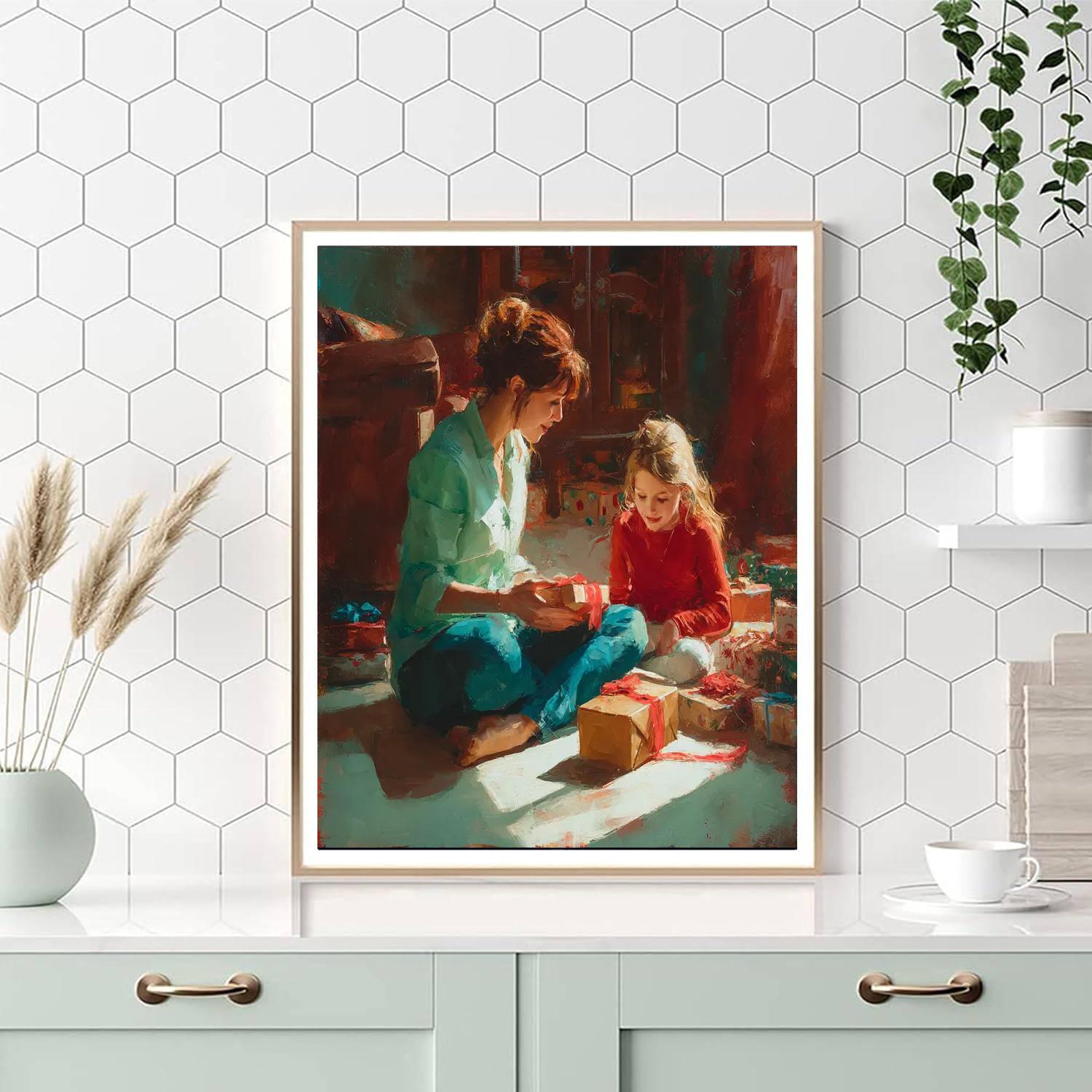 A Mother's Gift Of Love Paint By Numbers Kits