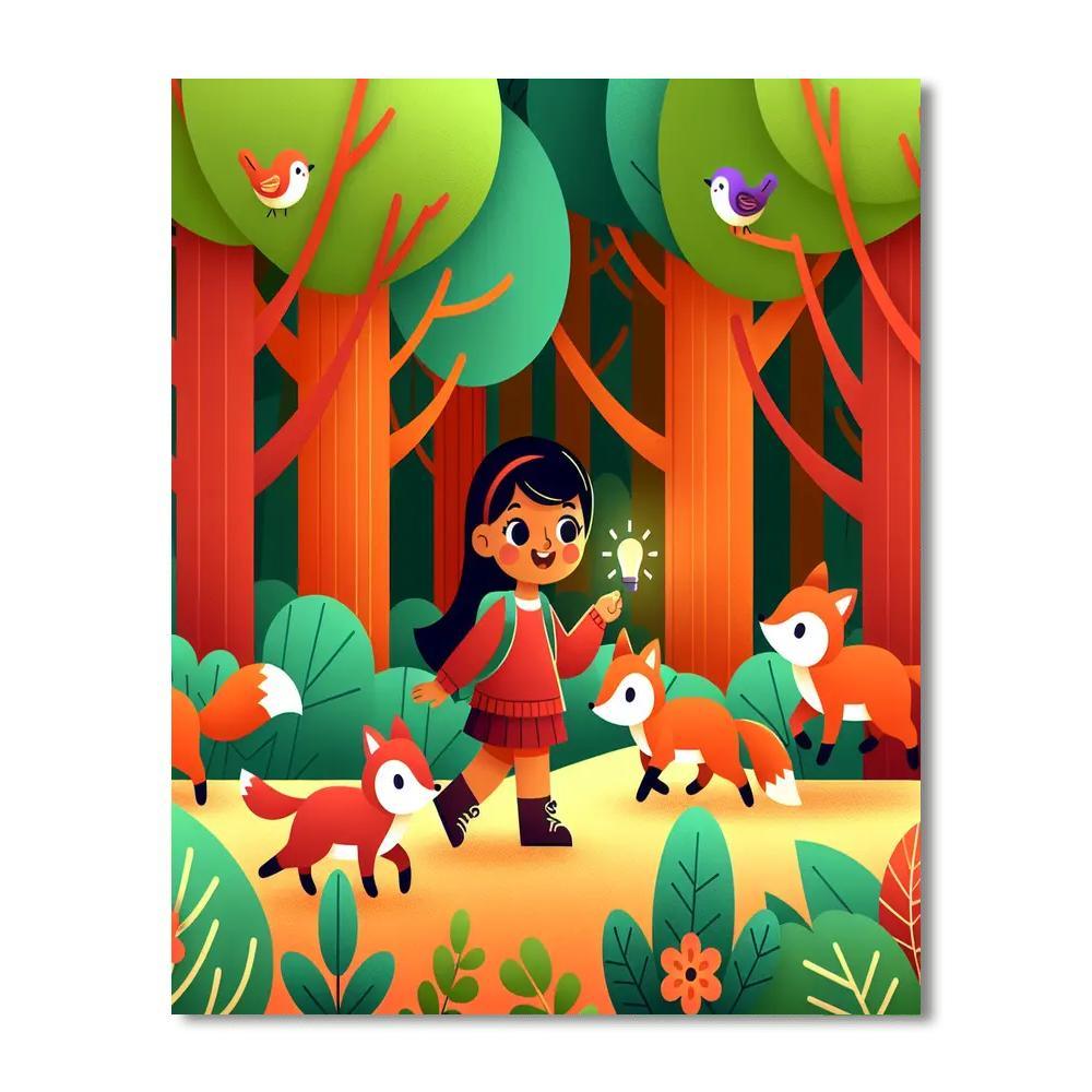 Woodland Adventure Quest Paint By Number