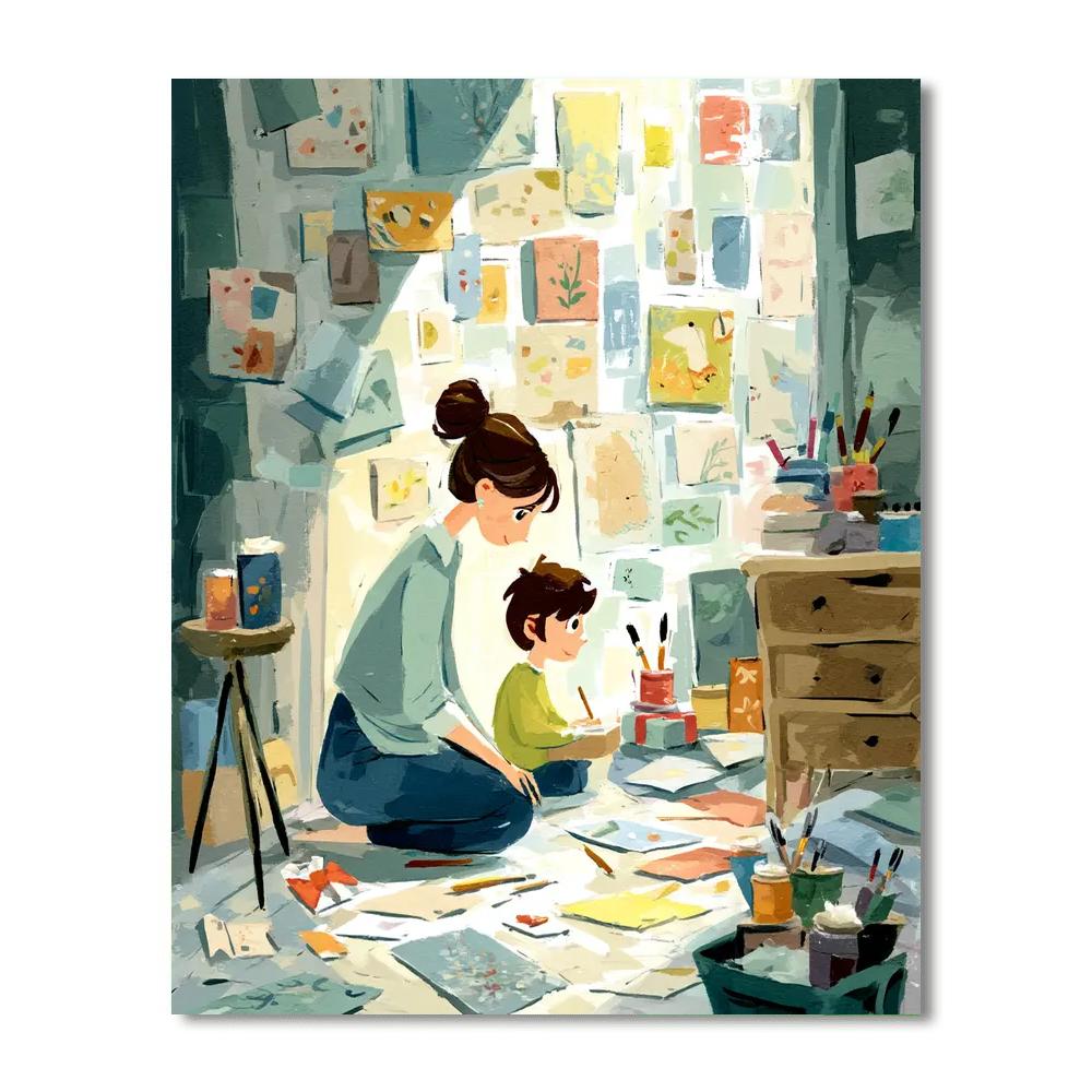 Handcrafted With Love Paint By Numbers Kits