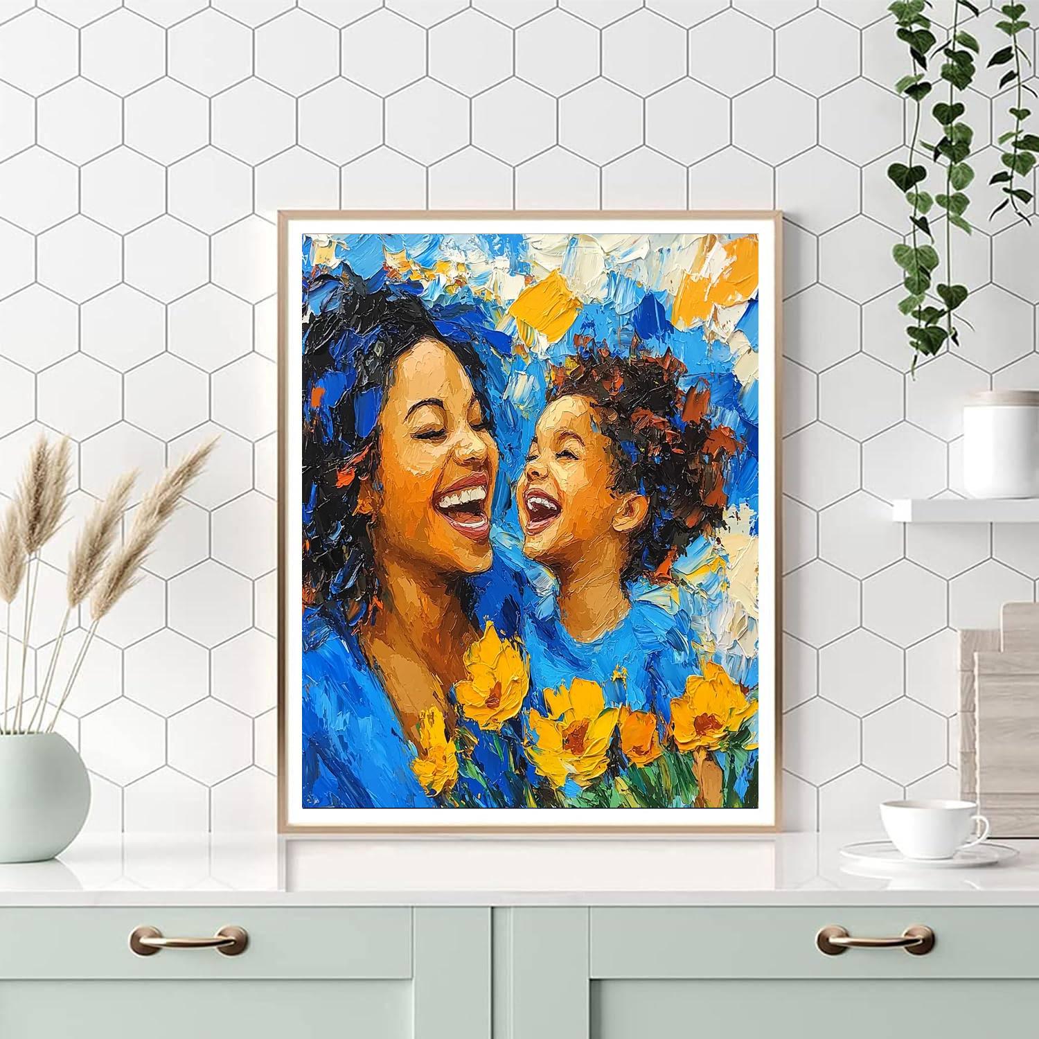 A Mother's Strength Painting By Numbers Kit
