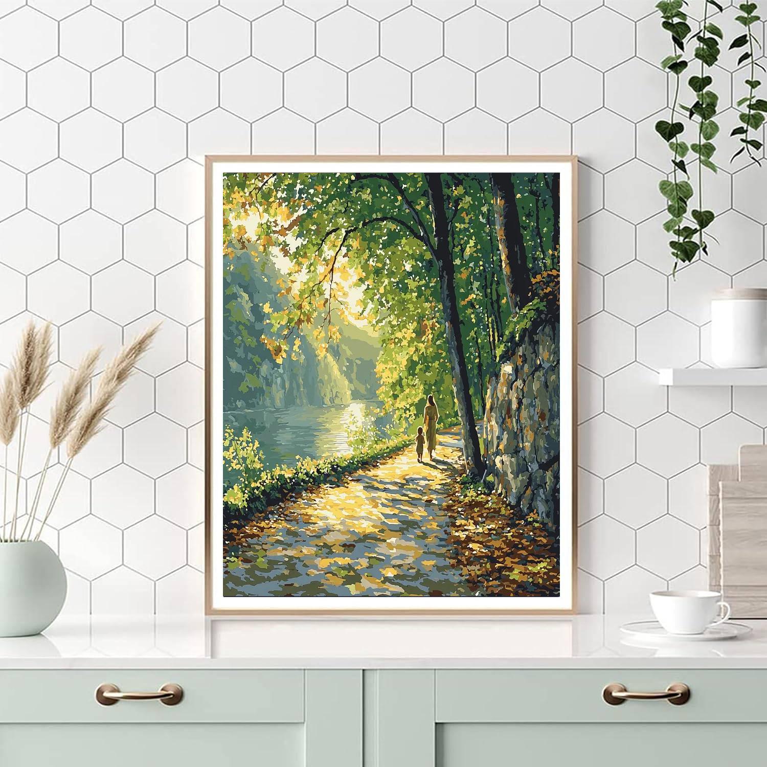 In Her Footsteps Painting By Numbers Kit