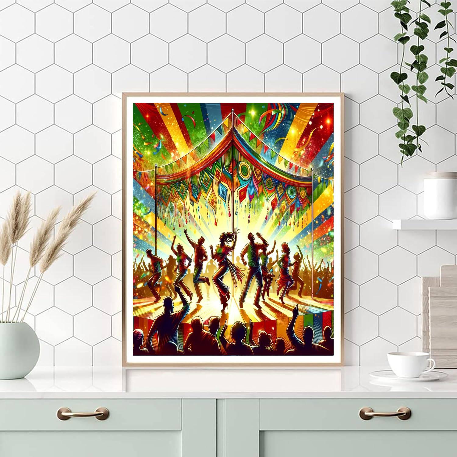 Festival Colors Paint By Numbers Kits