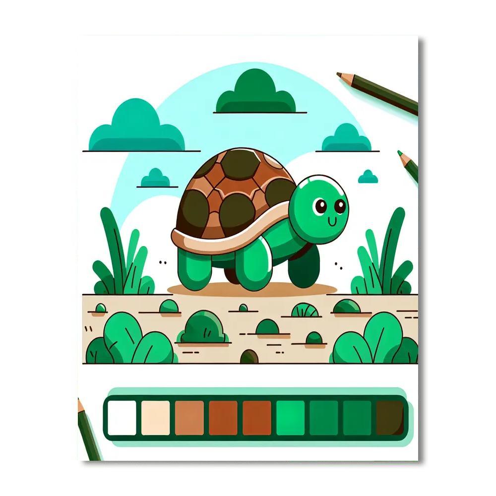 Wise Tortoise Journey Paint By Numbers Kits