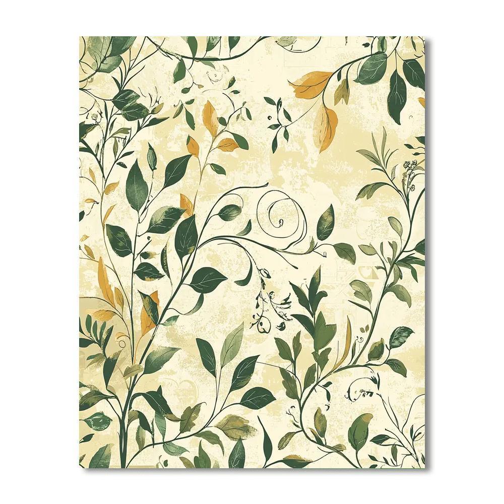 Leonardo Da Vinci Inspired Elysian Patterns  Numbered Painting Kits